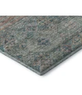 Addison Mayfield Teal AMF1641 - 8ft. Round Rug