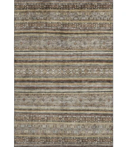 Addison Mayfield Brown AMF1644 - 8ft. Round Rug