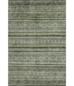 Addison Mayfield Green AMF1644 - 8ft. Round Rug