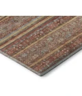 Addison Mayfield Orange AMF1644 - 8ft. Round Rug