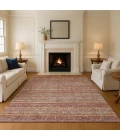 Addison Mayfield Orange AMF1644 - 8ft. Round Rug