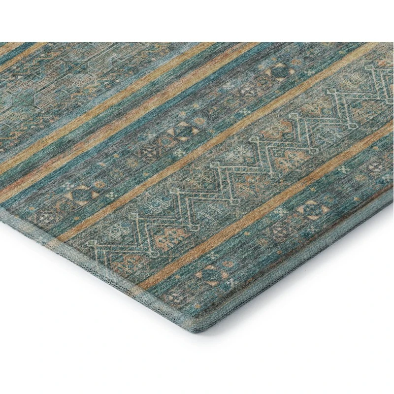 Addison Mayfield Teal AMF1644 2ft. 3in. x 7ft. 6in. Rect. Rug