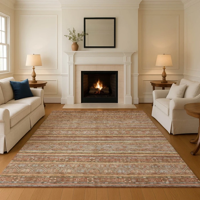 Addison Mayfield Orange AMF1644 5ft. x 7ft. 6in. Rect. Rug
