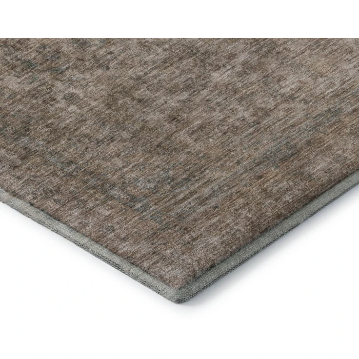 Addison Mayfield Brown AMF1645 - 8ft. Round Rug