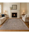 Addison Mayfield Brown AMF1645 - 8ft. Round Rug