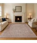 Addison Mayfield Orange AMF1645 - 8ft. Round Rug