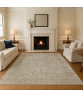Addison Mayfield Brown AMF1645 - 8ft. Round Rug
