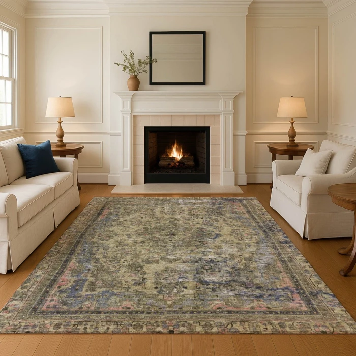Addison Mayfield Green AMF1646 8ft. x 10ft. Rect. Rug