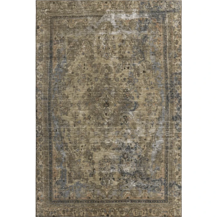 Addison Mayfield Brown AMF1646 - 8ft. Round Rug