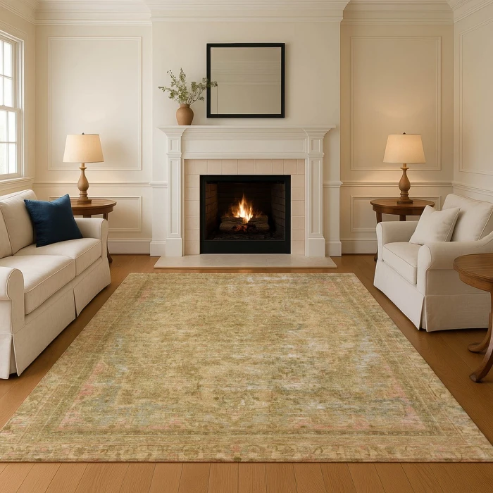 Addison Mayfield Orange AMF1646 8ft. x 10ft. Rect. Rug