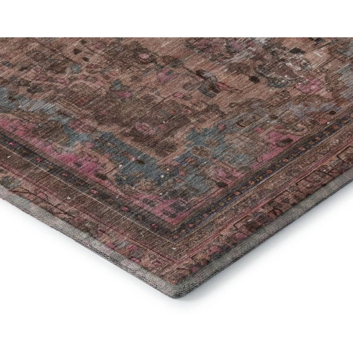 Addison Mayfield Pink AMF1646 - 8ft. Round Rug