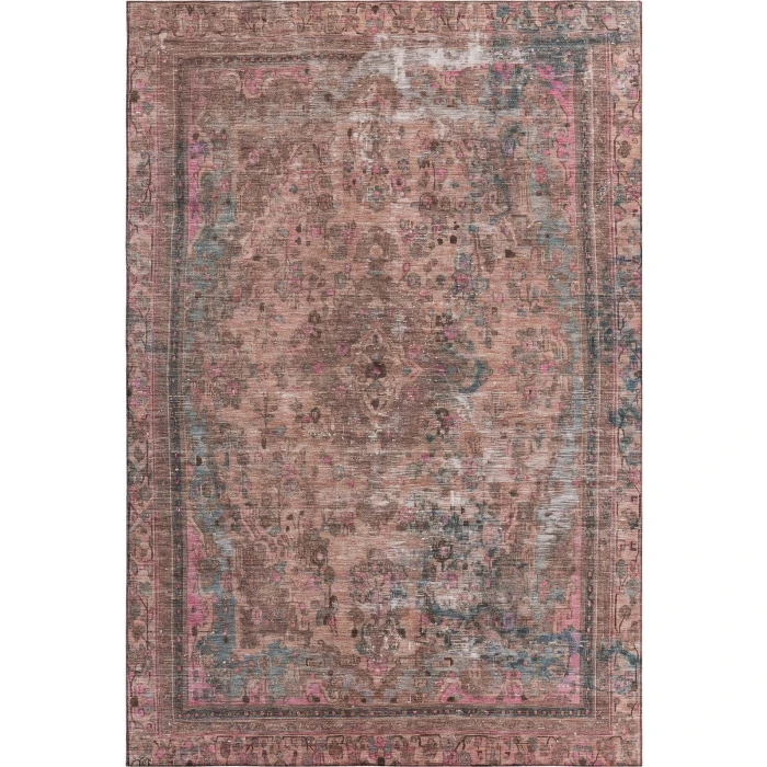 Addison Mayfield Pink AMF1646 - 8ft. Round Rug