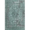 Addison Mayfield Teal AMF1646 - 8ft. Round Rug