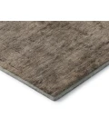 Addison Mayfield Brown AMF1647 - 8ft. Round Rug