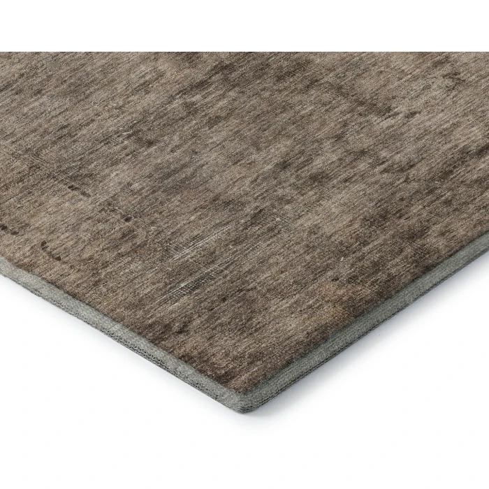 Addison Mayfield Brown AMF1647 - 8ft. Round Rug