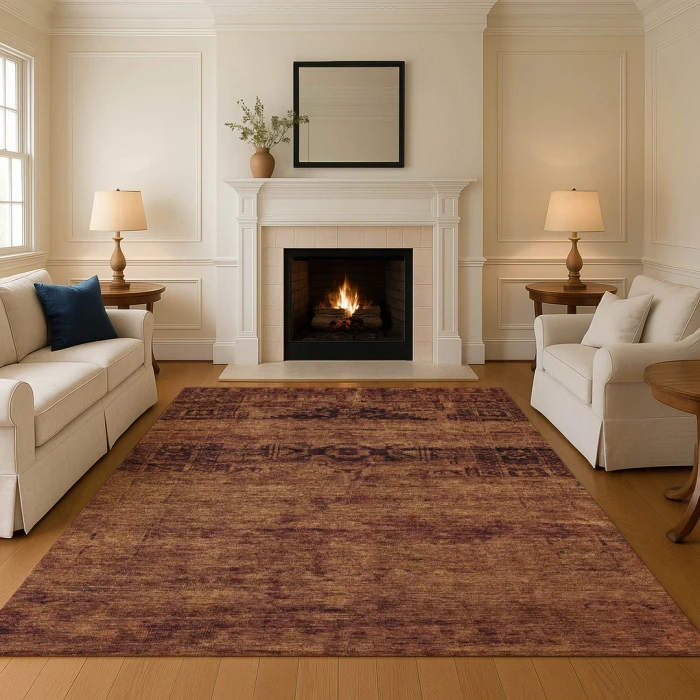 Addison Mayfield Orange AMF1647 8ft. x 10ft. Rect. Rug