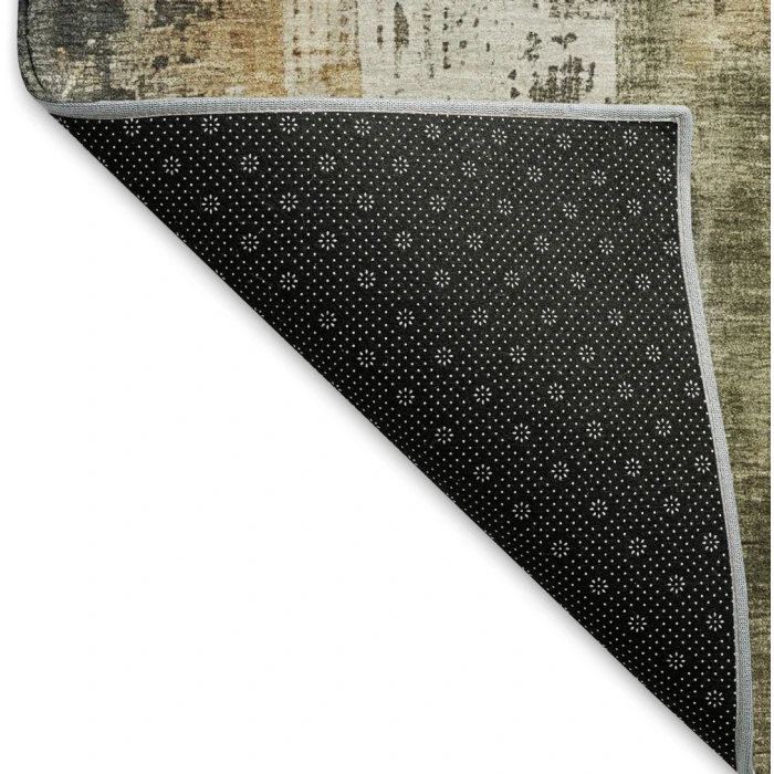 Addison Mayfield Green AMF1649 - 8ft. Round Rug