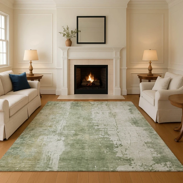 Addison Mayfield Green AMF1649 5ft. x 7ft. 6in. Rect. Rug