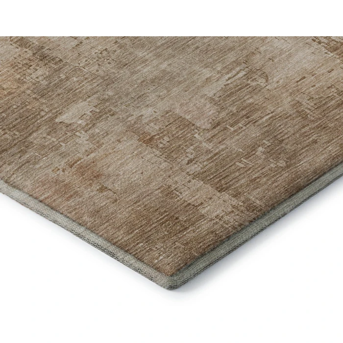 Addison Mayfield Orange AMF1650 - 8ft. Round Rug