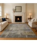 Addison Mayfield Gray AMF1650 - 8ft. Round Rug