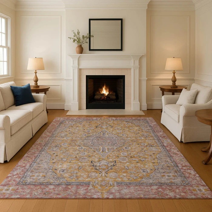 Addison Mayfield Gold AMF1651 2ft. 3in. x 7ft. 6in. Rect. Rug