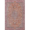Addison Mayfield Orange AMF1651 - 8ft. Round Rug