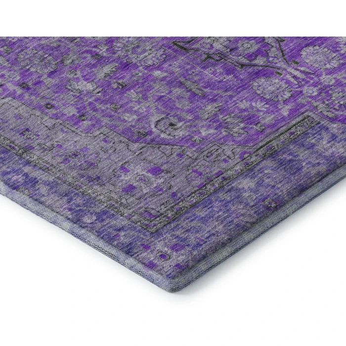 Addison Mayfield Purple AMF1651 2ft. 3in. x 7ft. 6in. Rect. Rug