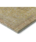 Addison Mayfield Gold AMF1651 - 8ft. Round Rug