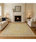 Addison Mayfield Gold AMF1651 - 8ft. Round Rug