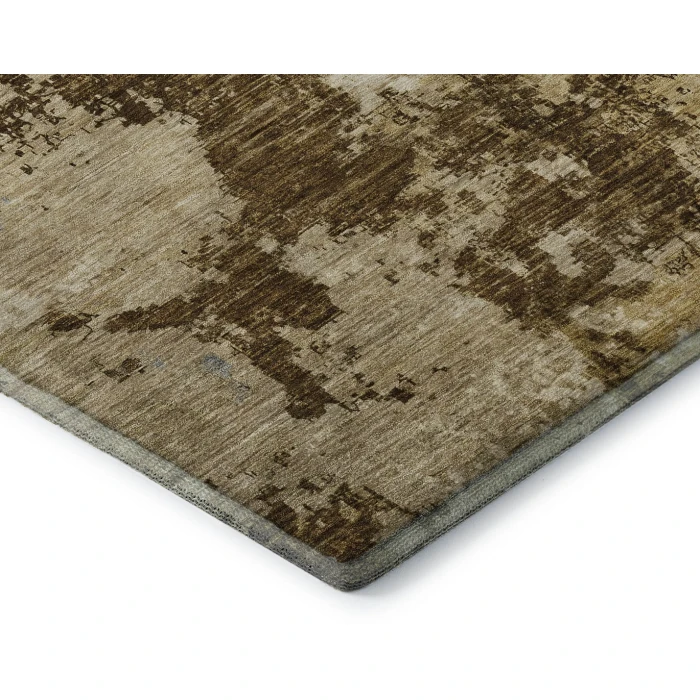 Addison Mayfield Brown AMF1652 - 8ft. Round Rug