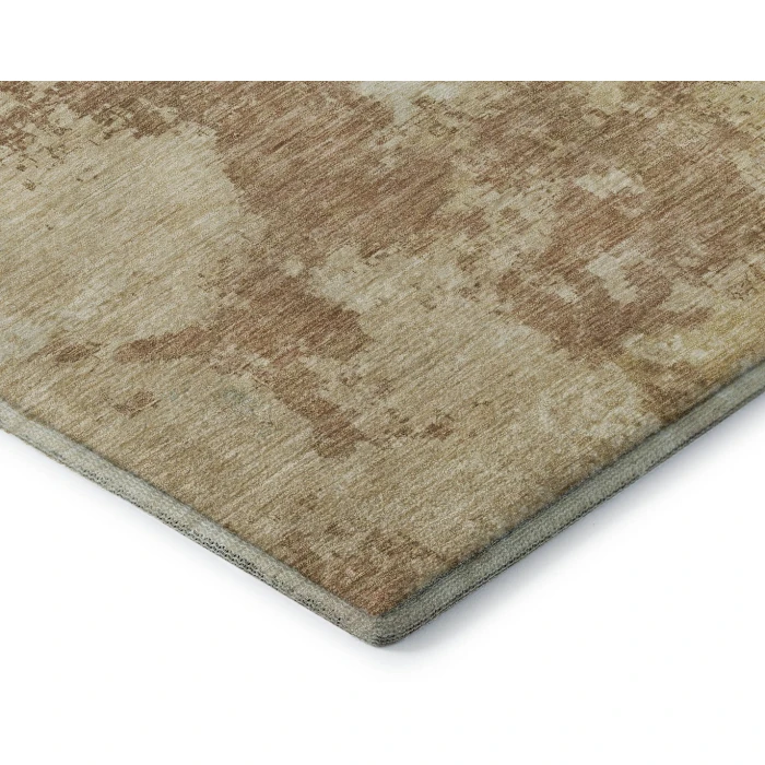 Addison Mayfield Orange AMF1652 - 8ft. Round Rug