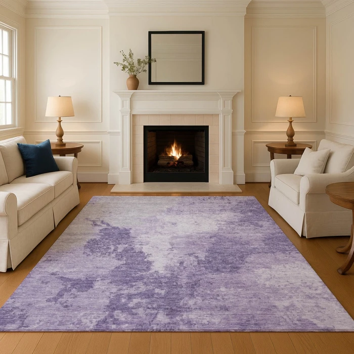 Addison Mayfield Purple AMF1652 2ft. 3in. x 7ft. 6in. Rect. Rug