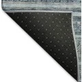 Addison Mayfield Blue AMF1653 - 8ft. Round Rug