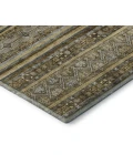 Addison Mayfield Brown AMF1653 - 8ft. Round Rug