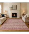 Addison Mayfield Orange AMF1653 - 8ft. Round Rug