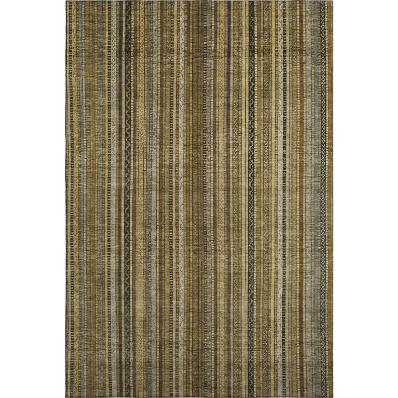 Addison Mayfield Brown AMF1654 - 8ft. Round Rug