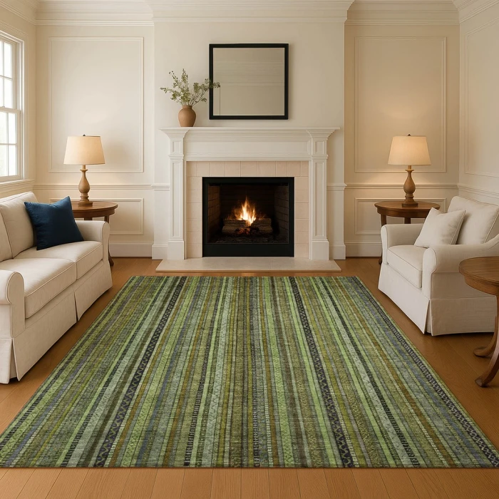 Addison Mayfield Green AMF1654 2ft. 3in. x 7ft. 6in. Rect. Rug