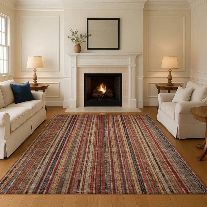 Addison Mayfield Orange AMF1654 2ft. 3in. x 7ft. 6in. Rect. Rug