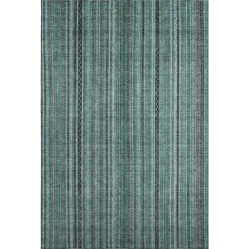 Addison Mayfield Teal AMF1654 - 8ft. Round Rug