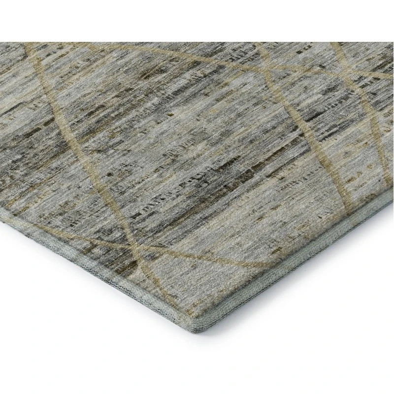 Addison Mayfield Gray AMF1658 - 8ft. Round Rug