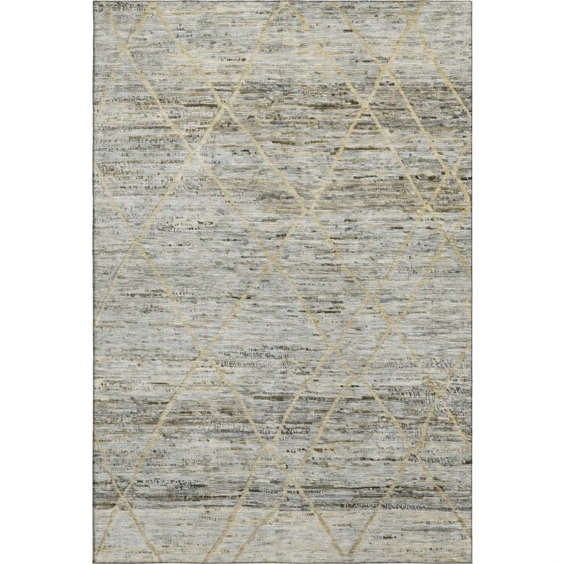 Addison Mayfield Gray AMF1658 - 8ft. Round Rug