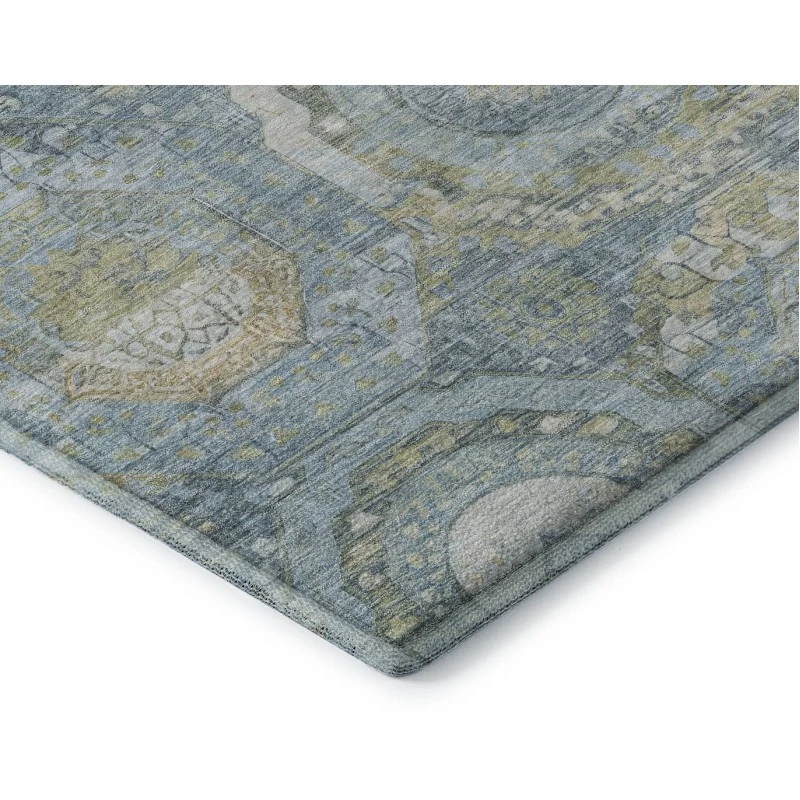 Addison Mayfield Blue AMF1661 2ft. 3in. x 7ft. 6in. Rect. Rug