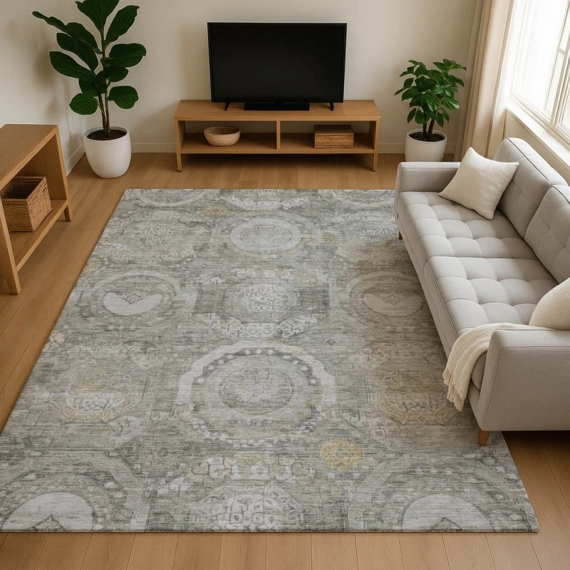 Addison Mayfield Gray AMF1661 5ft. x 7ft. 6in. Rect. Rug