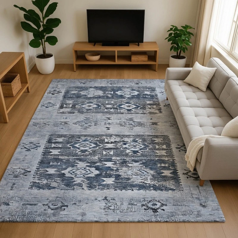 Addison Mayfield Blue AMF1662 5ft. x 7ft. 6in. Rect. Rug