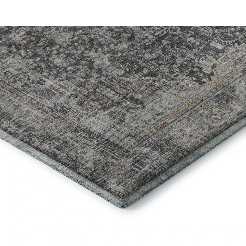 Addison Mayfield Gray AMF1663 - 8ft. Round Rug