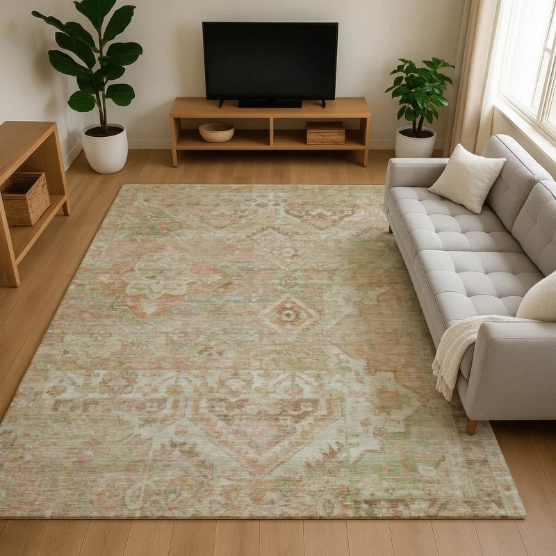 Addison Mayfield Orange AMF1664 5ft. x 7ft. 6in. Rect. Rug