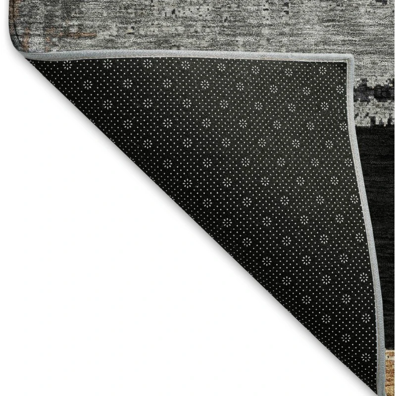 Addison Mayfield Black AMF1665 - 8ft. Round Rug