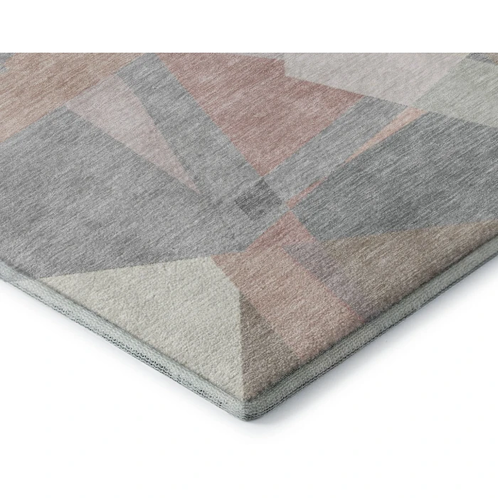 Addison Mayfield Pink AMF1666 - 8ft. Round Rug