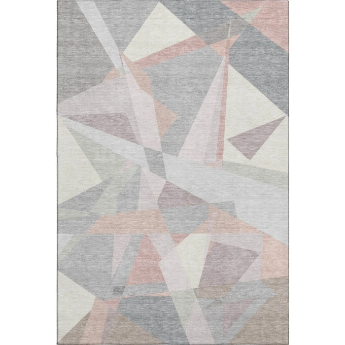 Addison Mayfield Pink AMF1666 - 8ft. Round Rug