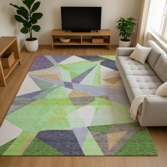 Addison Mayfield Purple AMF1666 9ft. x 12ft. Rect. Rug